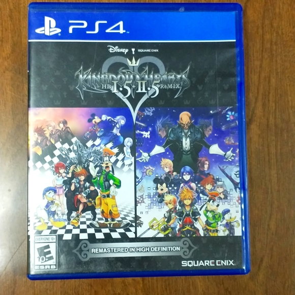 Disney PS4 Other - Disney Kingdom Hearts HD 1.5+2.5 Remix PlayStation 4 Video Game PS4